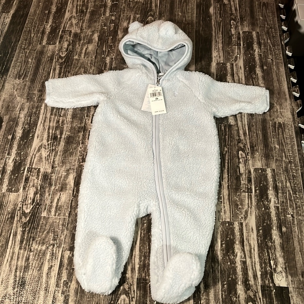 Ralph Lauren Hi-Pile Baby Bunting No Tags
